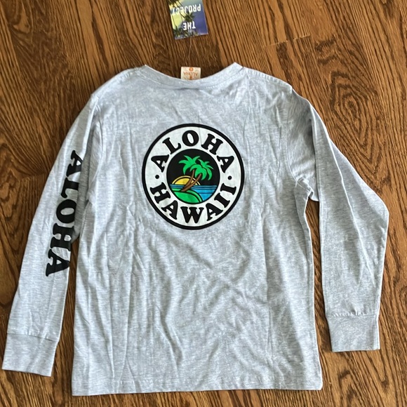 Aloha Hawaii long sleeved t-shirt NWT - Picture 5 of 6